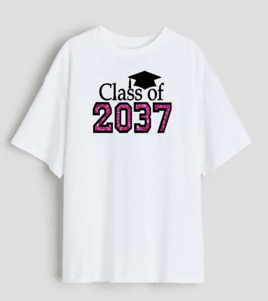 Class of 2037 - Handprint Tee