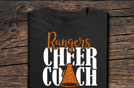 Rangers Cheer - Coach Design 3