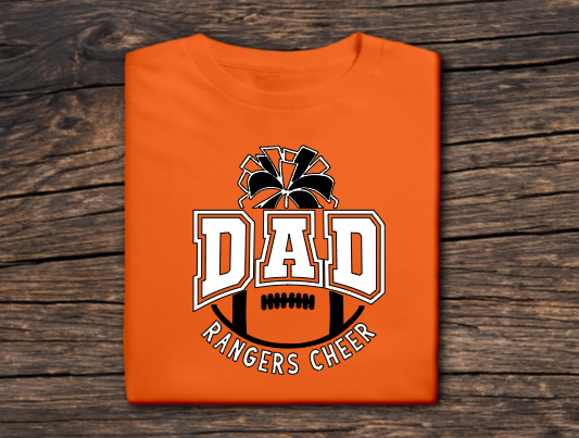 Rangers Cheer - Dad Design 2