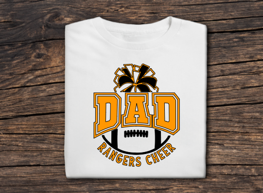 Rangers Cheer - Dad Design 2